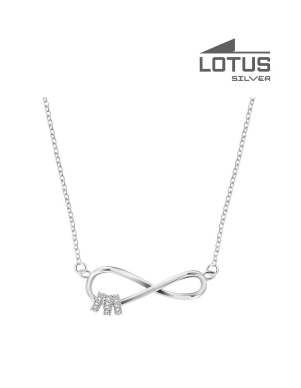 LOTUS SILVER NECKLACE